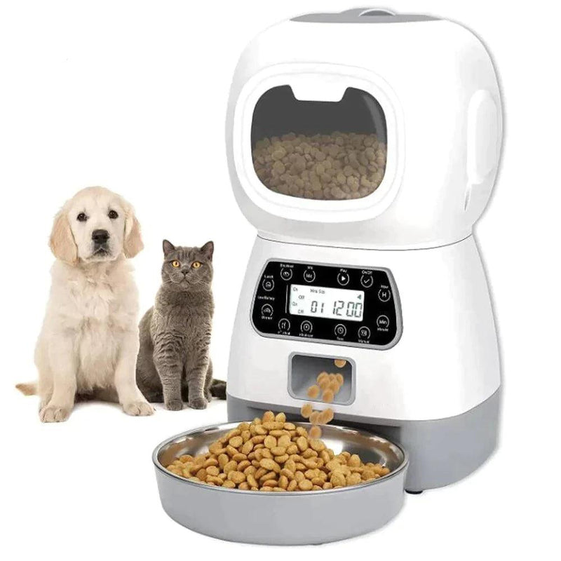 Alimentador Automático para Cães e Gatos - Shop Ofertas Max