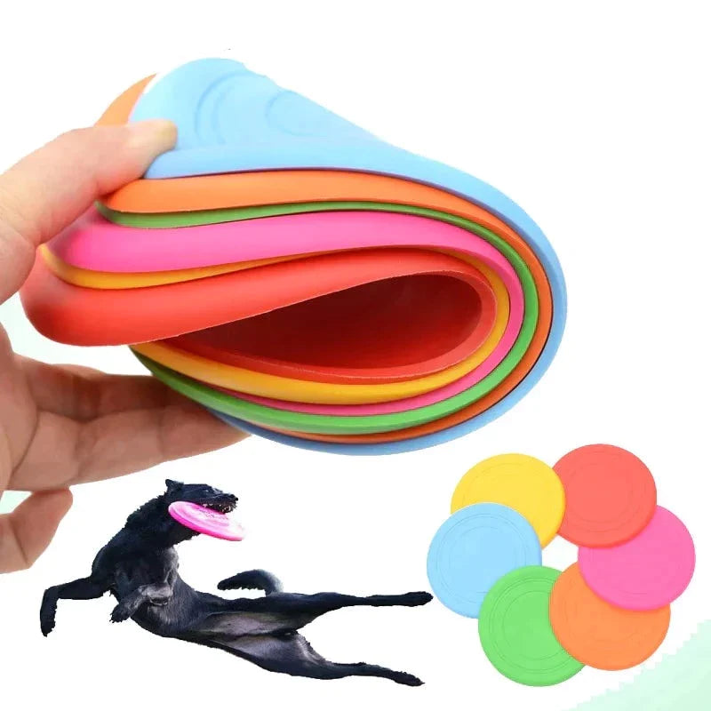 Disco de silicone - brinquedo para pet - Shop Ofertas Max