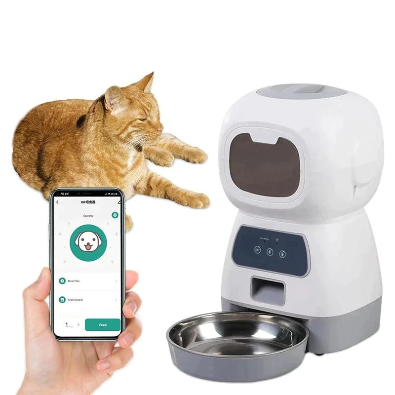 Alimentador Automático para Cães e Gatos - Shop Ofertas Max