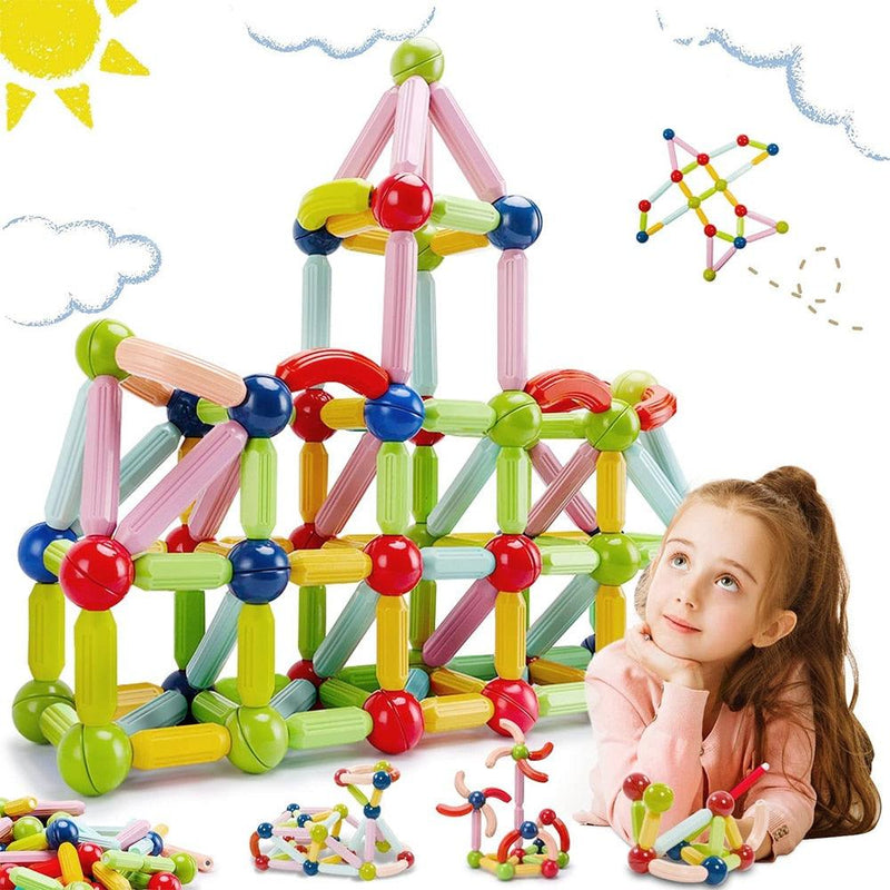 Blocos de Construção Magnéticos - Infantil - Shop Ofertas Max