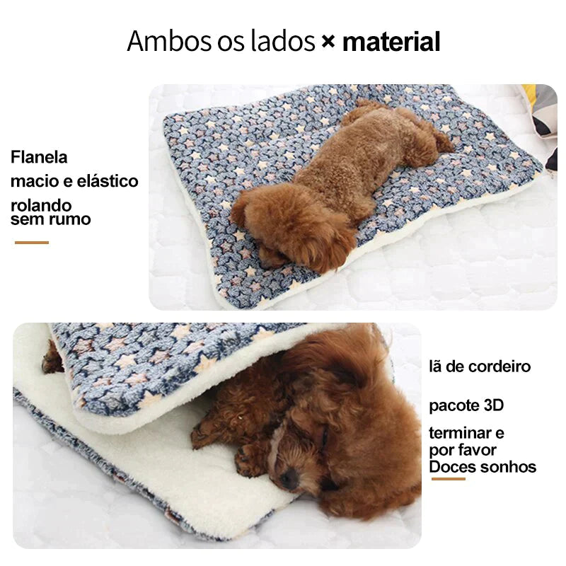 Cobertor peludo - serve como caminha para seu pet - Shop Ofertas Max