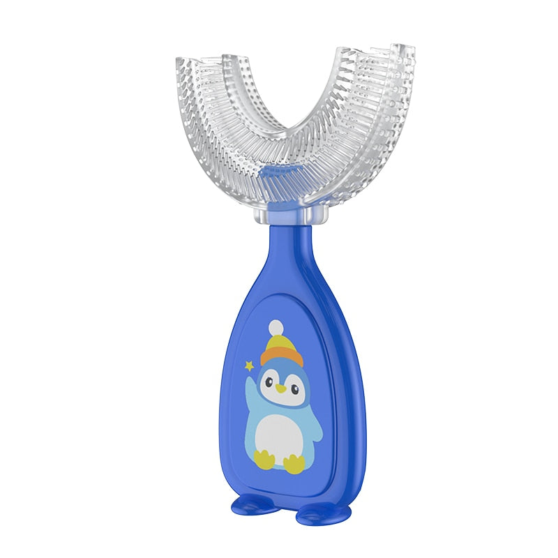 Escova de dentes infantil - em formato de U - Shop Ofertas Max