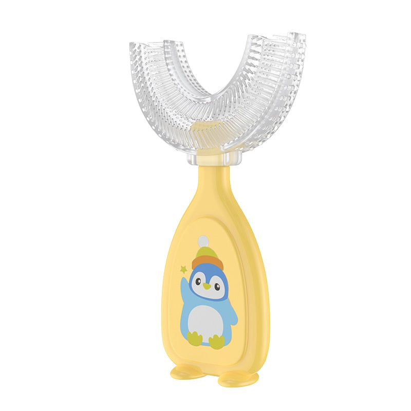 Escova de dentes infantil - em formato de U - Shop Ofertas Max